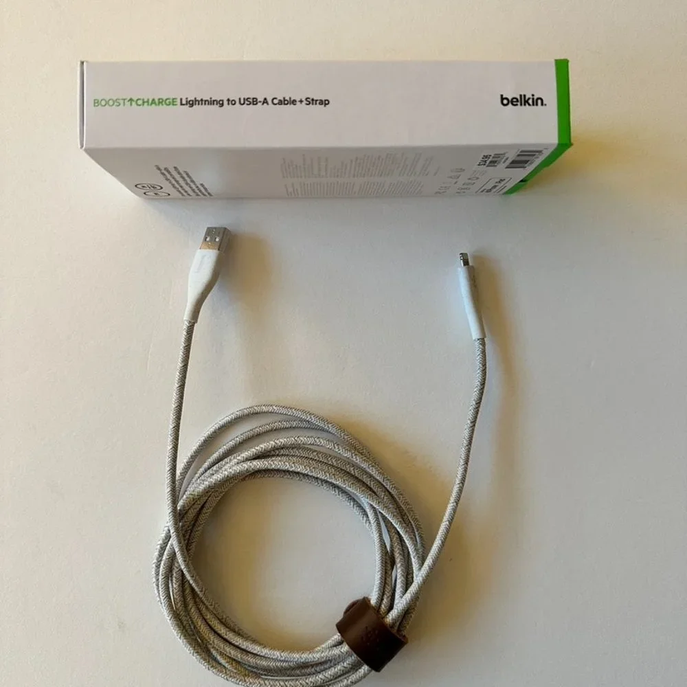 Belkin 10' Boost Charge Lightening to USB-A Cable & Strap